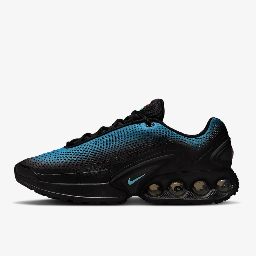 Nike Air Max Teal and Black Running Shoes